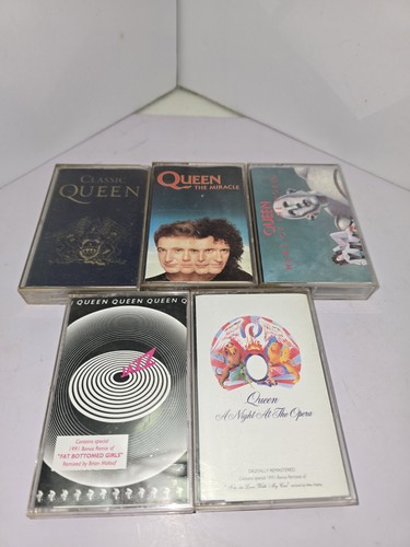 Queen cassette lot none - lot,